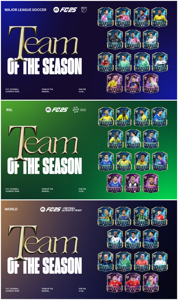 EA SPORTS FC™ 25 destaca lo mejor de la temporada con nuevos&nbsp;TOTS